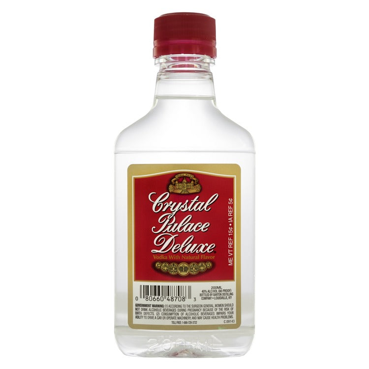Crystal Palace Vodka 80 - 200ML - Back