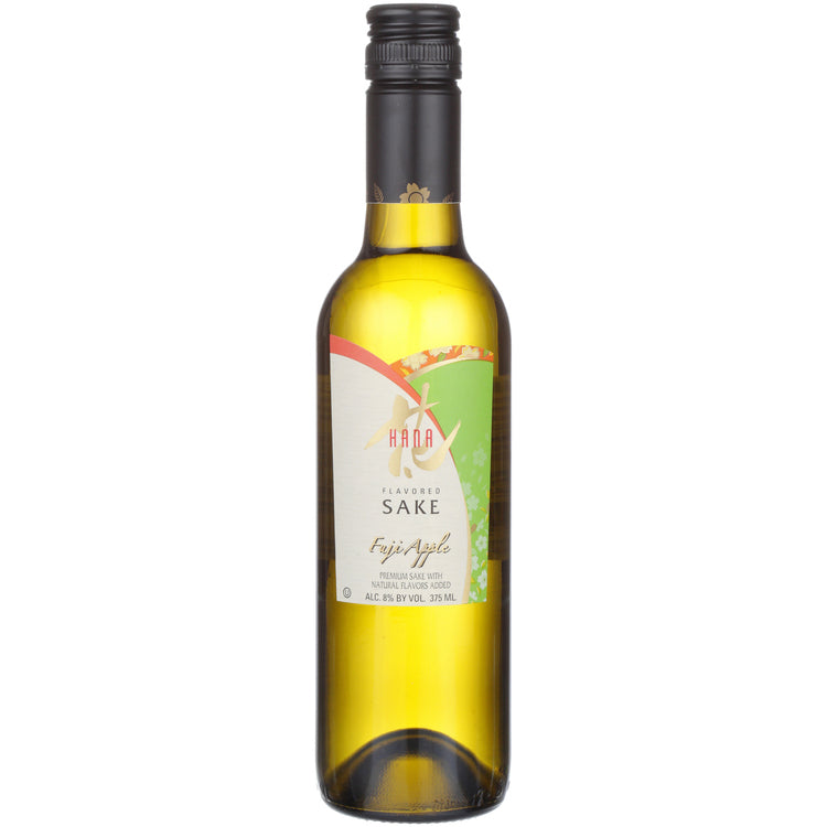 Hana Fuji Apple Flavored Sake - 375ML - Front