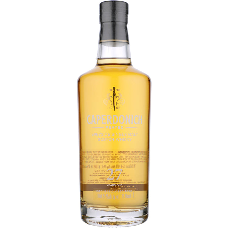Caperdonich Single Malt Scotch Peated Speyside 27 Yr 108.8 - 700ML - Front