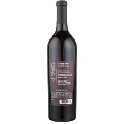 Beauty In Chaos Red Blend Columbia Valley - 750ML - Back
