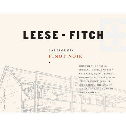 Leese Fitch Pinot Noir California - 750ML - Front Label