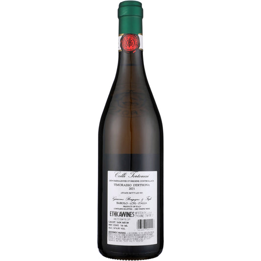 Giacomo Borgogno Timorasso Derthona Colli Tortonesi 2023 - 750ML