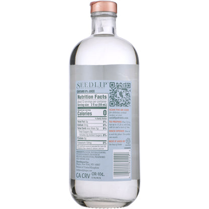 Seedlip Distilled Non-Alcoholic Spirit Notas De Agave - 700ML - Back