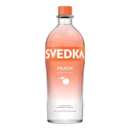 Svedka Peach Flavored Vodka 70 - 1.75L - Front
