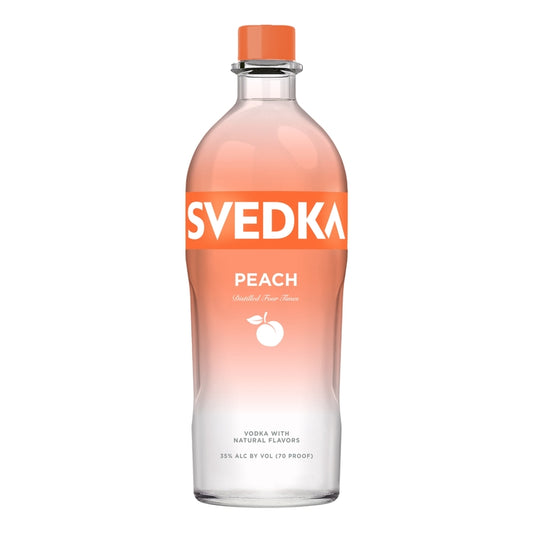 Svedka Peach Flavored Vodka 70 - 1.75L - Front