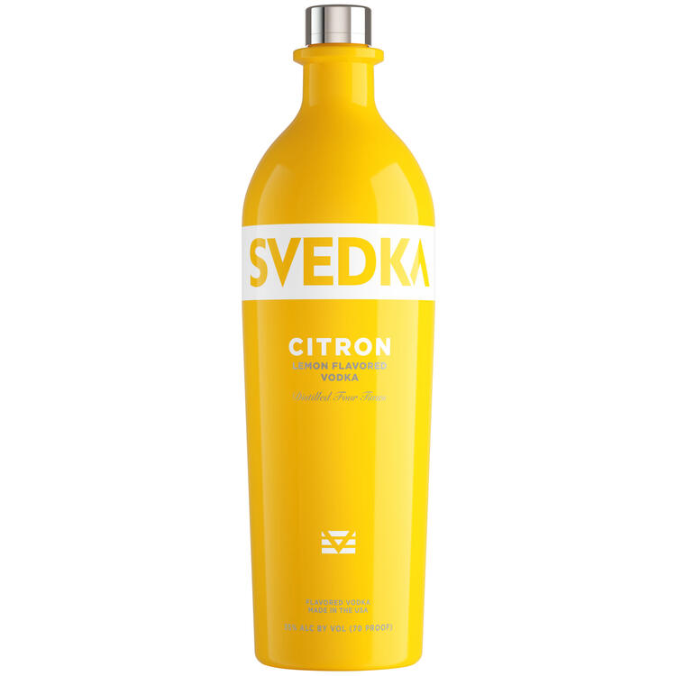 Svedka Citrus Flavored Vodka Citron 70 - 1.0L - Front Label