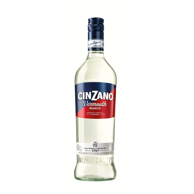 Cinzano Vermouth Dry Bianco - 750ML - Front