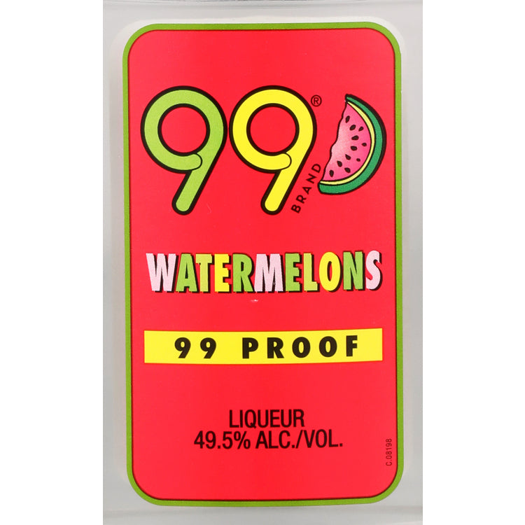 99 Brand Watermelon Schnapps 99 - 200ML - Front Label
