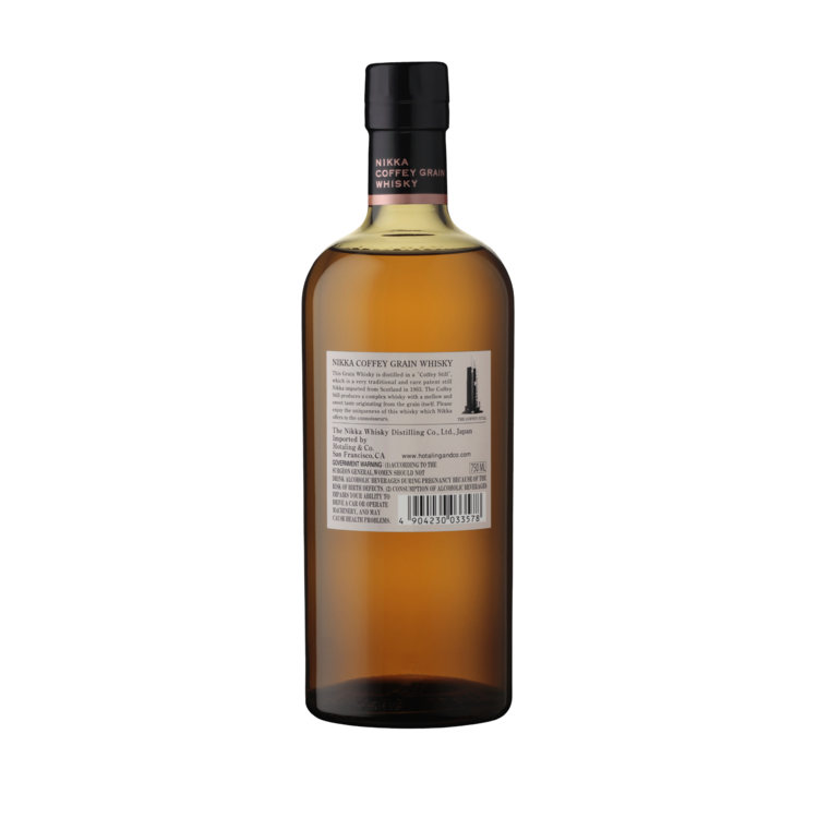 Nikka Coffey Grain Whisky 90 - 750ML - Back