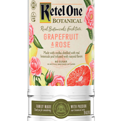 Ketel One Grapefruit & Rose Flavored Vodka Botanical 60 - 1.0L - Front Label
