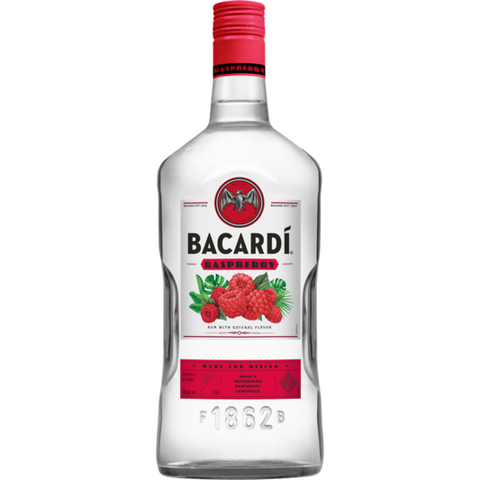 Bacardi Raspberry Flavored Rum 70 - 1.75L - Front