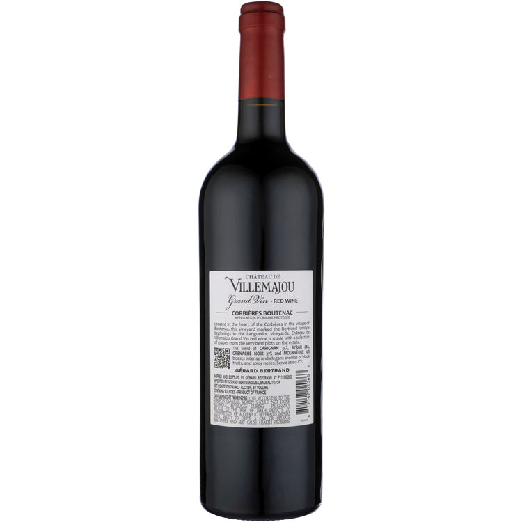 Gerard Bertrand Corbieres Boutenac Chateau De Villemajou Grand Vin 202 - 750ML