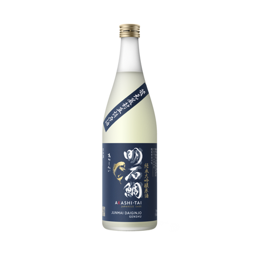 Akashi Tai Junmai Daiginjo Genshu Sake - 720ML - Front