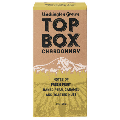 Top Box Chardonnay Washington - 3.0L