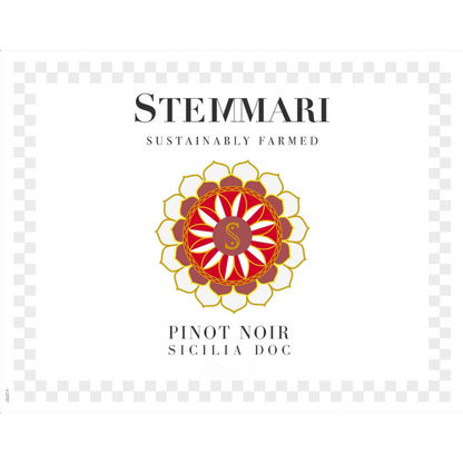 Stemmari Pinot Noir Sicilia - 750ML - Front Label