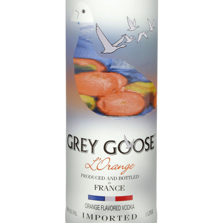 Grey Goose Orange Flavored Vodka L'Orange 80 - 1.0L - Front Label