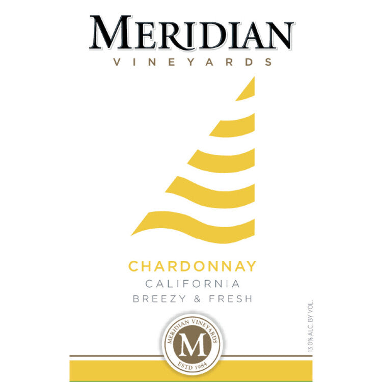 Meridian Vineyards Chardonnay California - 750ML - Front Label