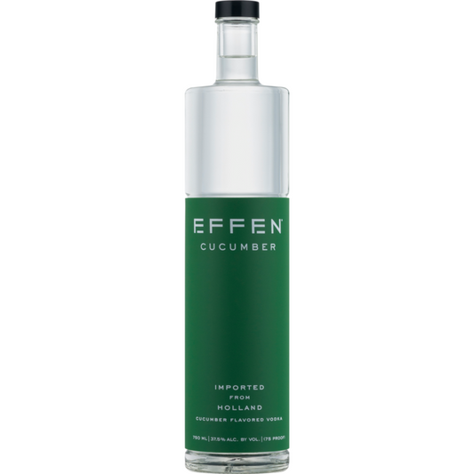 Effen Cucumber Flavored Vodka 75 - 750ML