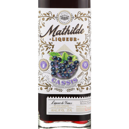 Mathilde Creme De Cassis De La Saintonge 32 - 375ML - Front Label