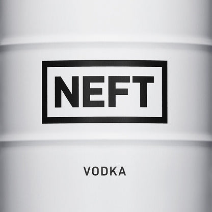 Neft Vodka White Barrel 80 - 750ML - Front Label