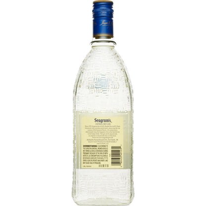 Seagram's Extra Dry Gin 80 - 750ML - Back