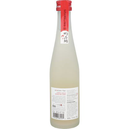 Akashi Tai Junmai Ginjo Sparkling Sake - 300ML - Back