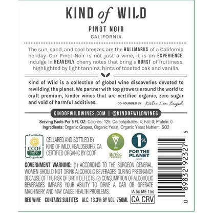 Kind Of Wild Pinot Noir California 2023 - 750ML