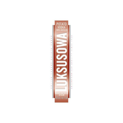 Luksusowa Vodka 80 - 1.0L - Front Label