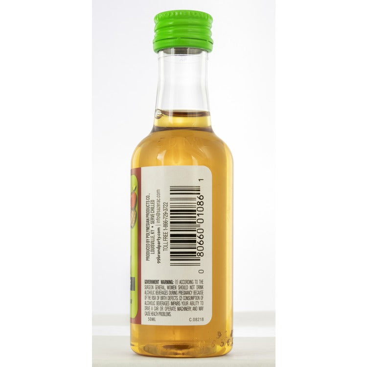 99 Brand Apple Flavored Whiskey 99 - 50ML - Back