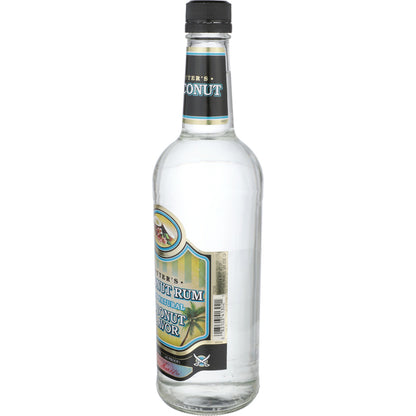 Potter's Coconut Flavored Rum 42 - 750ML - Back