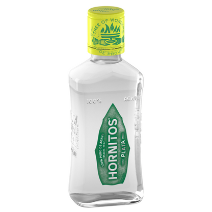 Hornitos Tequila Plata 80 - 200ML - Front Label