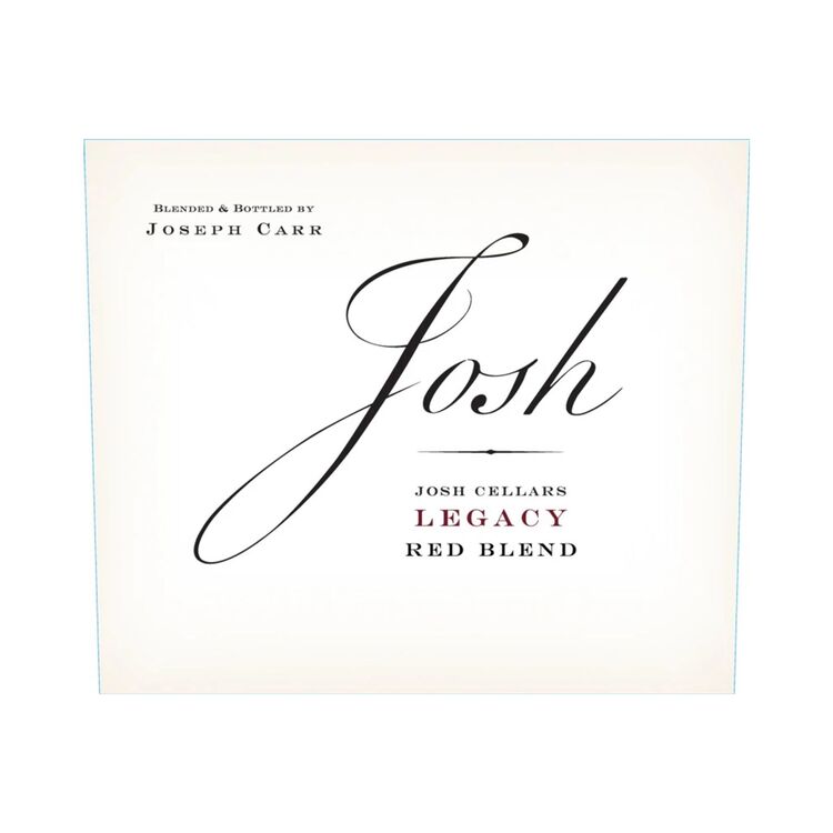 Josh Cellars Red Wine Legacy California - 750ML - Front Label