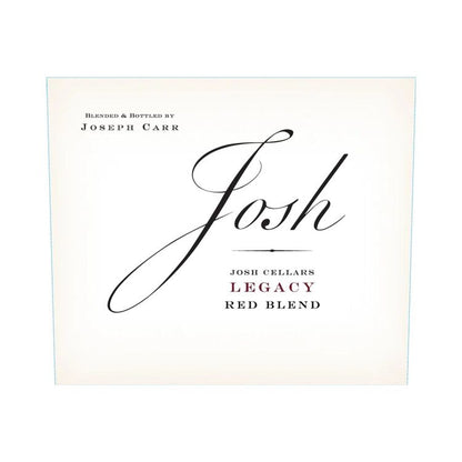 Josh Cellars Red Wine Legacy California - 750ML - Front Label