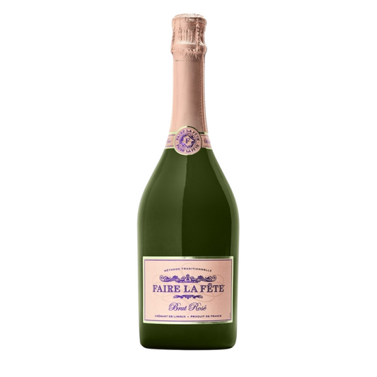 Faire La Fete Cremant De Limoux Brut Rose - 750ML - Front
