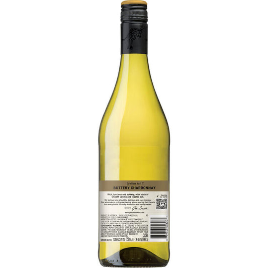 Yellow Tail Chardonnay Buttery Australia - 750ML - Back