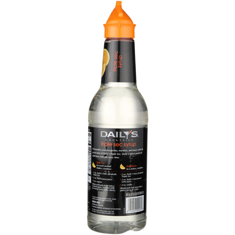 Daily's Triple Sec Non-Alcoholic - 1.0L - Back