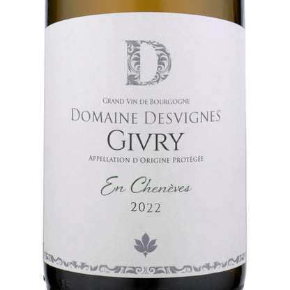 Domaine Desvignes Givry Blanc En Cheneves 2022 - 750ML