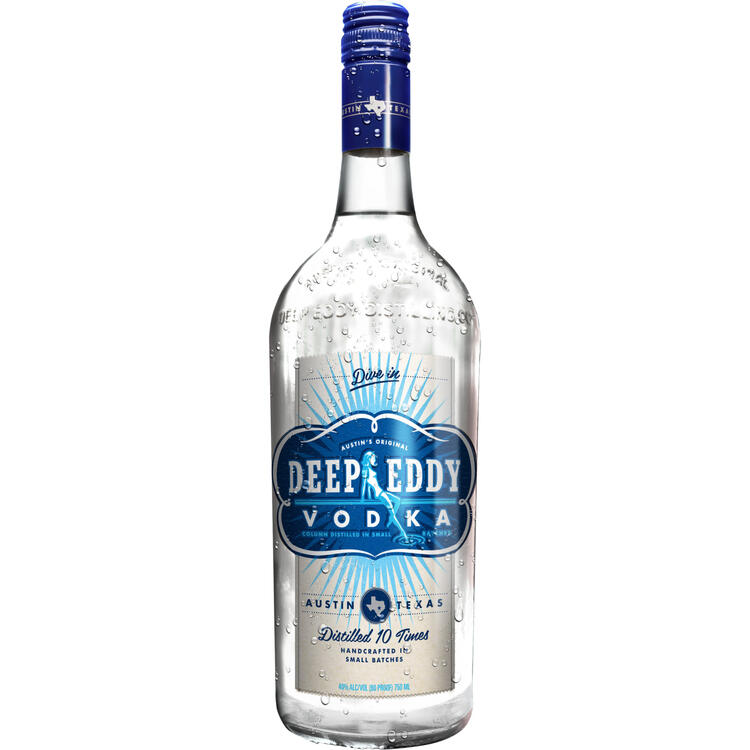 Deep Eddy Vodka 80 - 750ML - Front