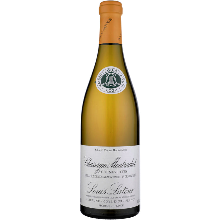 Louis Latour Chassagne Montrachet Les Chenevottes Premier Cru 2022 - 750ML - Front