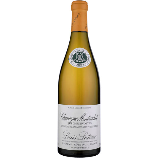 Louis Latour Chassagne Montrachet Les Chenevottes Premier Cru 2022 - 750ML - Front