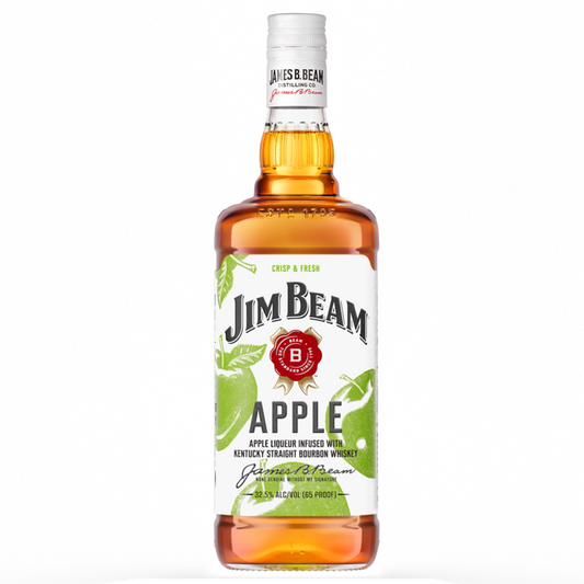 Jim Beam Apple Flavored Whiskey 65 - 1.0L - Front