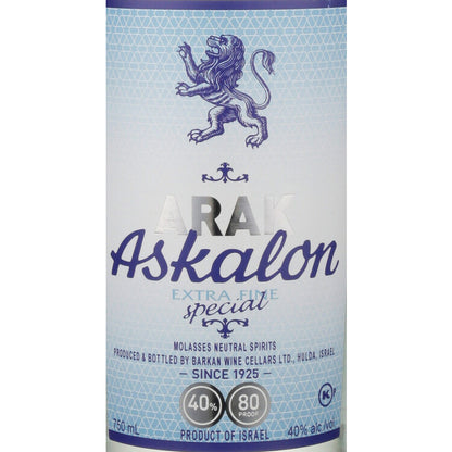 Askalon Arack Extra Fine Special 80 - 750ML - Front Label
