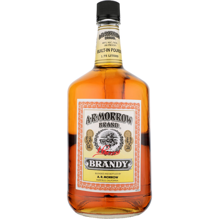 A.R. Morrow Brandy 80 - 1.75L - Front