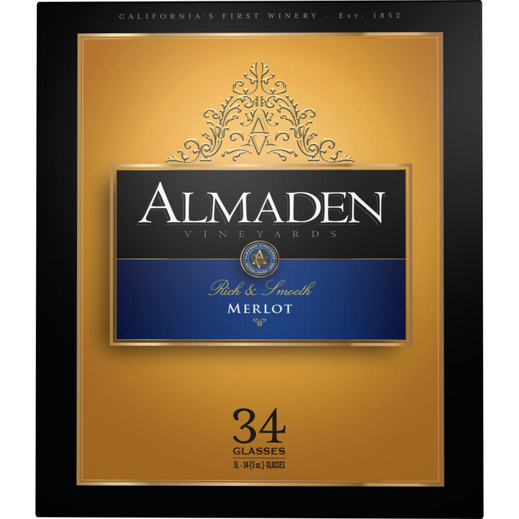 Almaden Merlot Heritage California - 5.0L