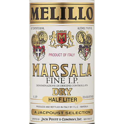 Melillo Marsala Dry Fine I.P. - 500ML - Front Label