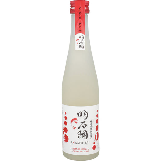 Akashi Tai Junmai Ginjo Sparkling Sake - 300ML - Front