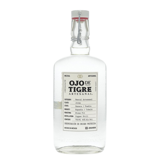 Ojo De Tigre Mezcal Artesanal Joven 80 - 750ML