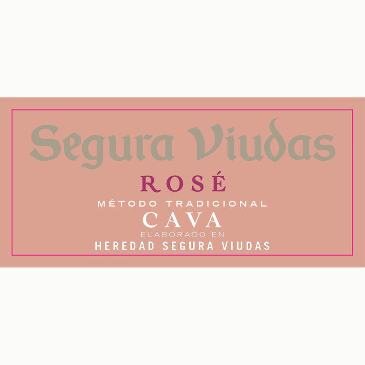 Segura Viudas Cava Brut Rose - 200ML - Front Label