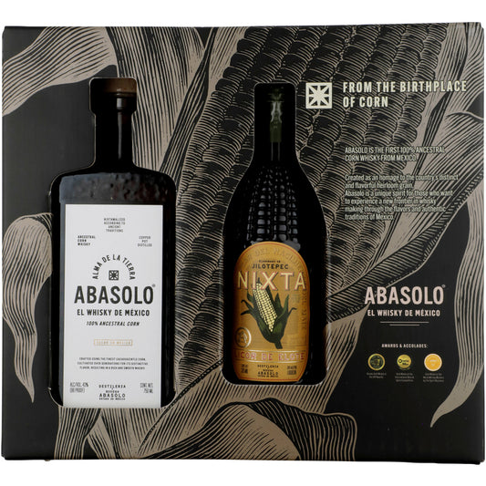 Abasolo Corn Whiskey Alma De La Tierra 86 W/ Nixta Licor De Elote 60 - 750ML