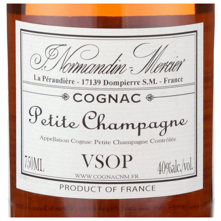 Normandin Mercier Petite Champagne Cognac Vsop 7 Yr 80 - 750ML - Front Label